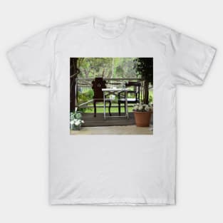 The Signing Table  - Adelaide Hills Wedding - Fleurieu Wedding by South Australian artist Avril Thomas T-Shirt